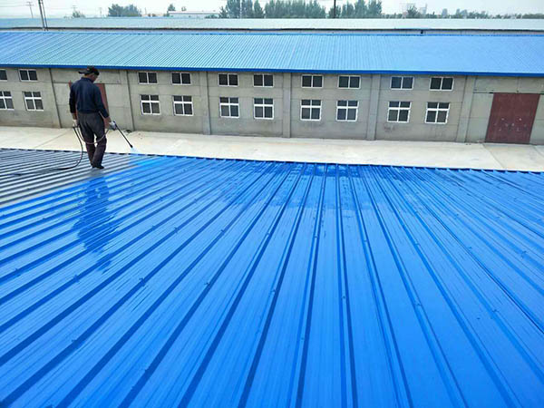 青冈 彩钢瓦喷漆翻新工业厂房、仓库